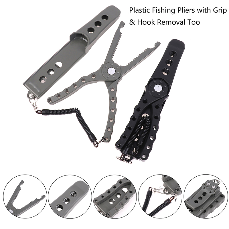 Fishing Equipment Carp - 【F】Plastik-Angelzange mit Griff, Hakenentfernungswerkzeug, langlebiger Wels-Greifer