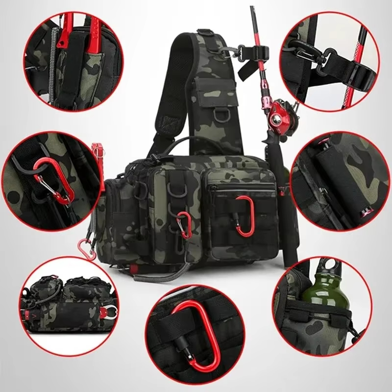 Taktische Outdoor-Camping-Klet – Fishing Equipment Bag Bewertung und Preis