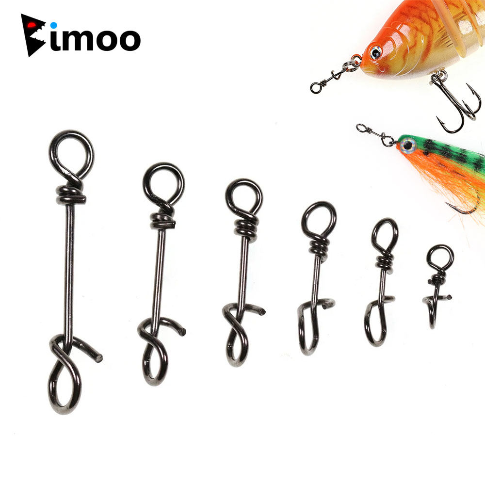 Bimoo 50 Stück Edelstahl Schne – Fishing Equipment Cheap Bewertung und Preis